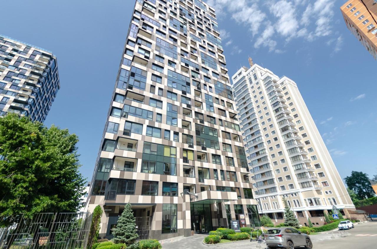 Petrovdom Apartment 77-94-59 In Rc Tetris Hall, Dilova Street 1-2 Kiev Exteriör bild