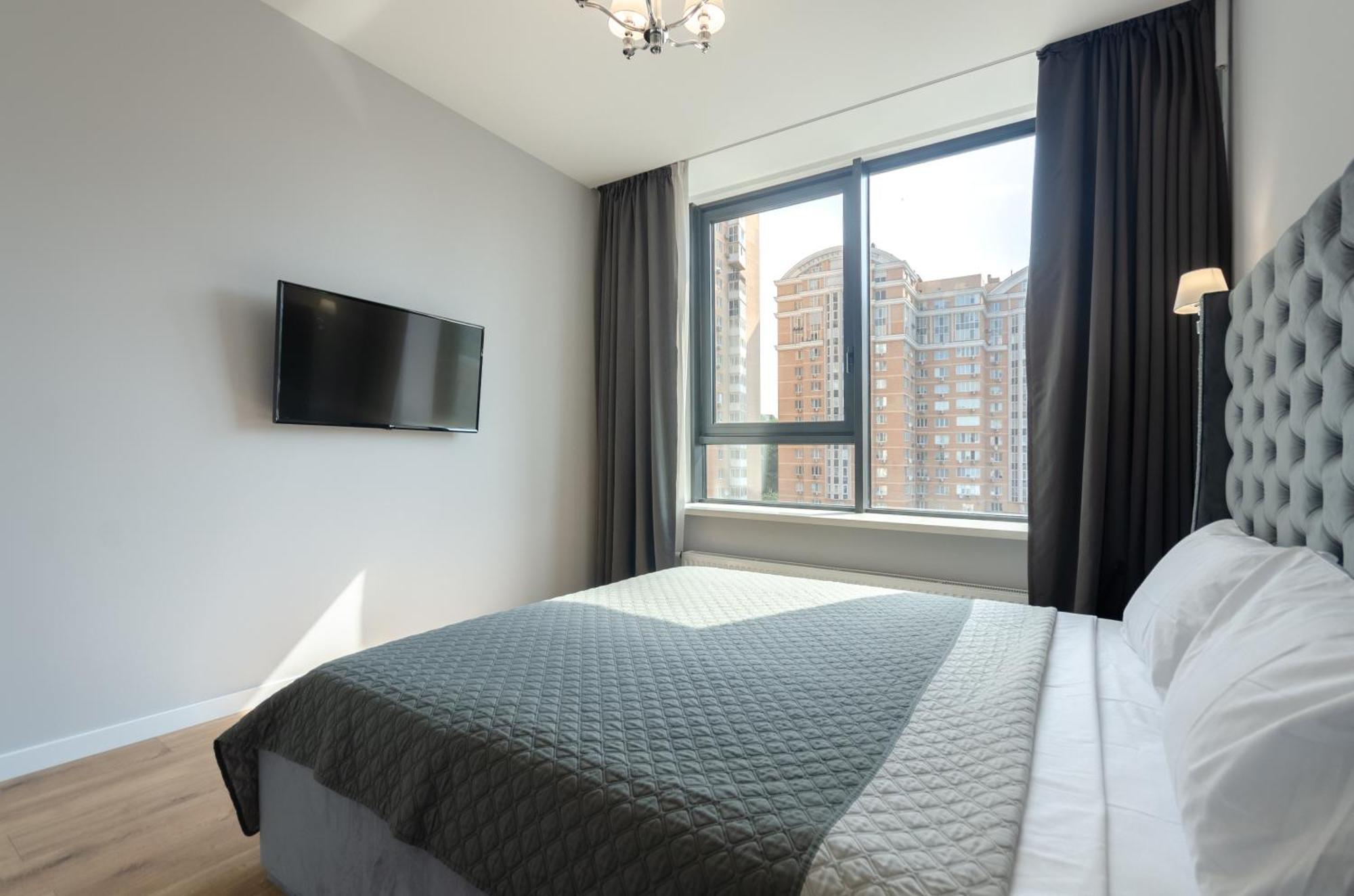 Petrovdom Apartment 77-94-59 In Rc Tetris Hall, Dilova Street 1-2 Kiev Exteriör bild